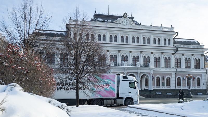 18 тонн мандаринов отправили из Казани в Лисичанск и Рубежное