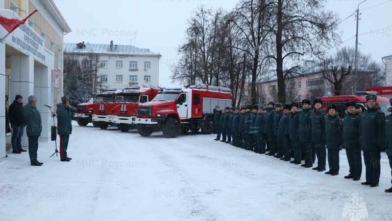 12 машин пополнили автопарк ГУ МЧС России по Владимирской области в 2025 году
