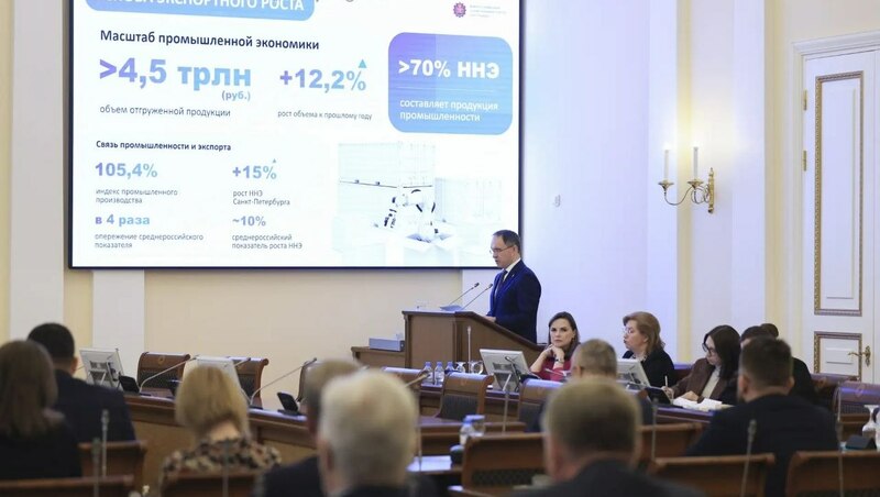 Петербург занял второе место в России по общему объёму экспорта, торговля ведётся со 202 странами