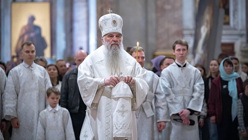 Беглов поздравил митрополита Варсонофия с 70-летием