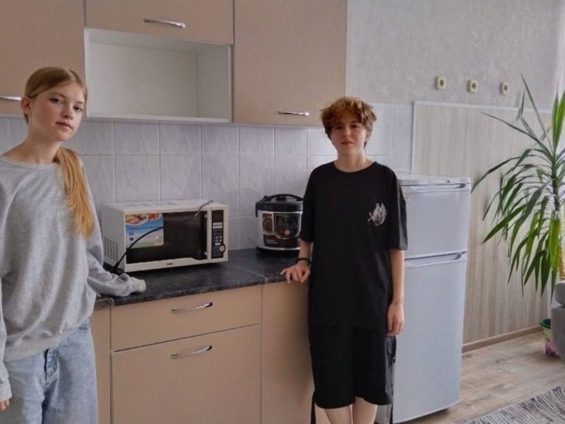 Большеуковский дом детства открыл тренировочную квартиру для воспитанников