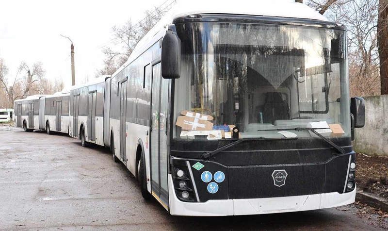 5 автобусов вместимостью до 150 пассажиров поступили в Воронеж