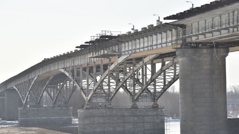 Работа по капремонту моста у телецентра ведётся в графике