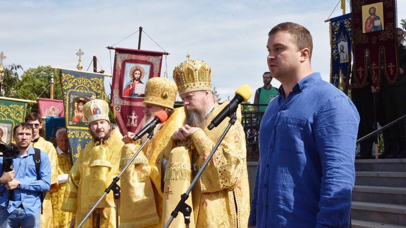 Патриарх Кирилл наградил Виталия Хоценко орденом Даниила Московского