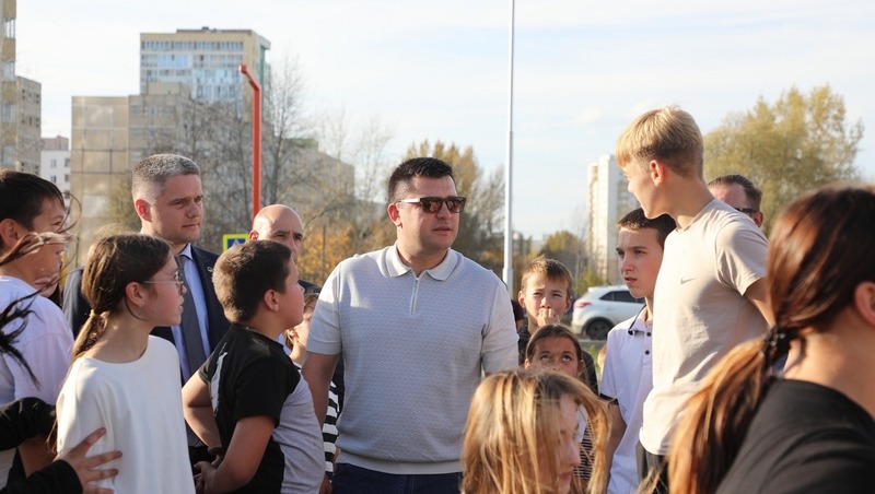 Мэр Мавлиев: Стартовало строительство большой спортплощадки на ул. Академика Королёва