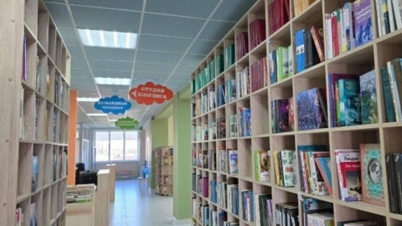 В Оконешниково открыли еще одну детскую модельную библиотеку
