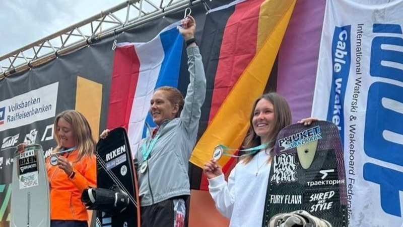 Южноуральская спортсменка Мария Горяева завоевала бронзу чемпионата Европы по вейкбордингу