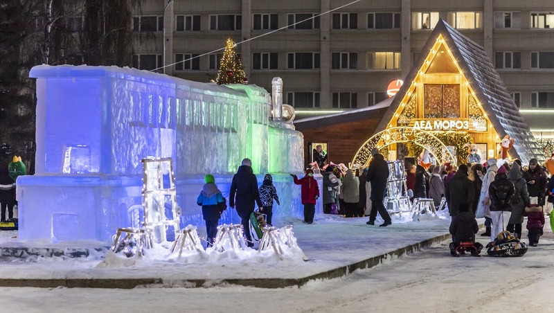 Ледовые городки откроются на 12 площадках с 19 по 27 декабря в Уфе