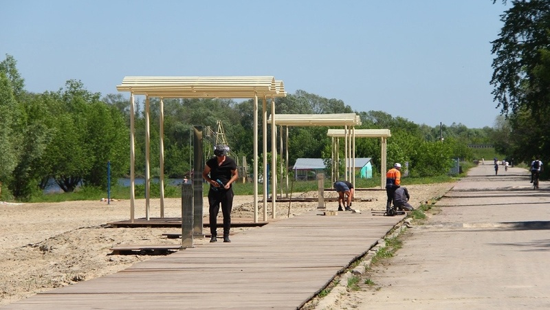 С 1 июня в Рязани начнут работать пять городских пляжей