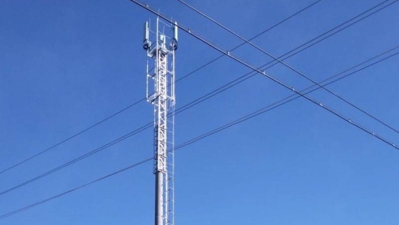 В селе Кузнецово Тевризского района установили вышку сотовой связиВ селе Кузнецово Тевризского района установили вышку сотовой связи