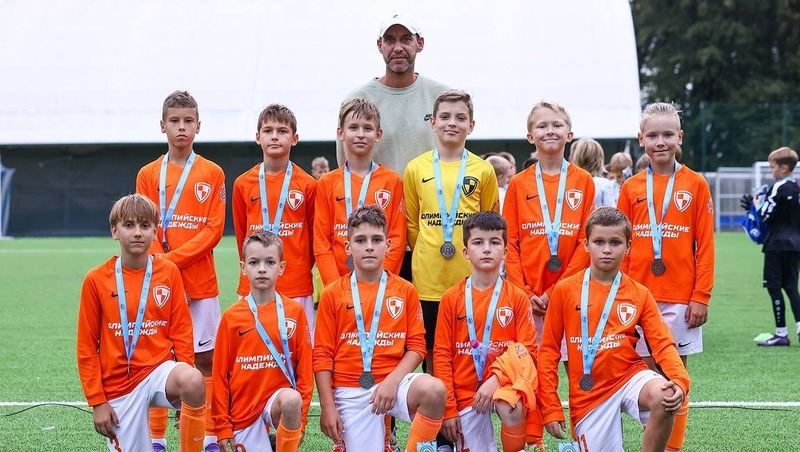 Петербуржцы завоевали серебро на Осеннем кубке по футболу среди мальчиков до 11 лет