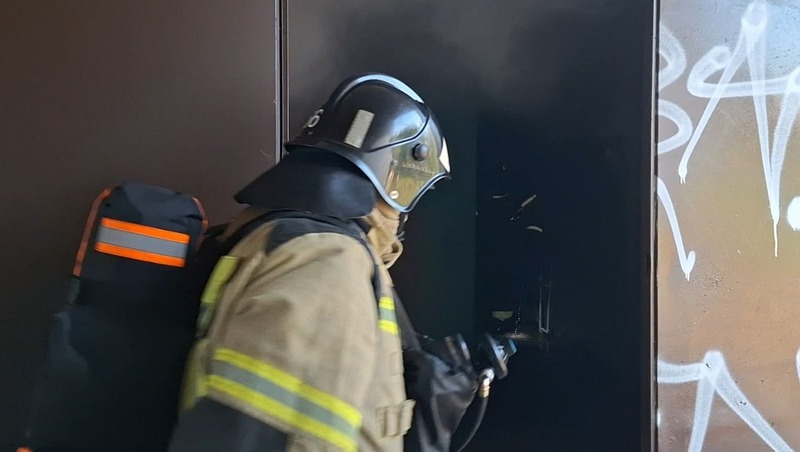 Пожар в магазине «Авокадо» на бул. Строителей произошел в Челнах