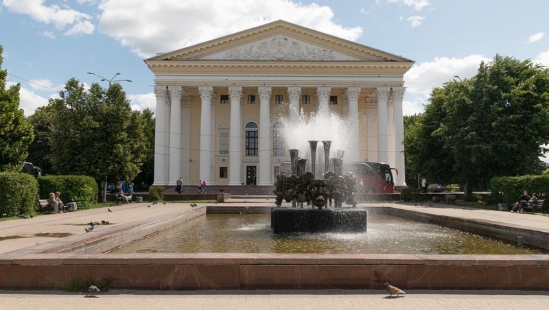 В Рязани запустили городские фонтаны