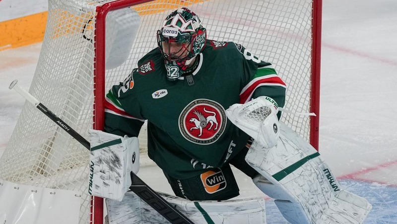 Вратарь Тимур Билялов выиграл 200 матчей в КХЛ