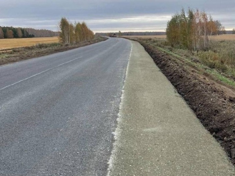 Хоценко: Близится к завершению ремонт трассы Горьковское — Оконешниково