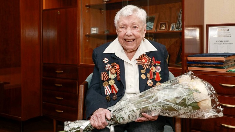 101-летие отметила нижегородская участница Сталинградской битвы Александра Нестеренко