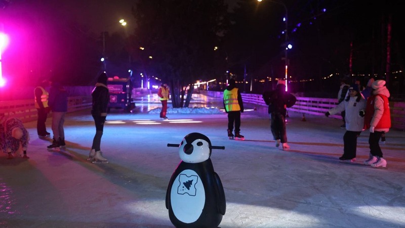 Каток в парке Гагарина откроется 27 декабря в Челябинске 