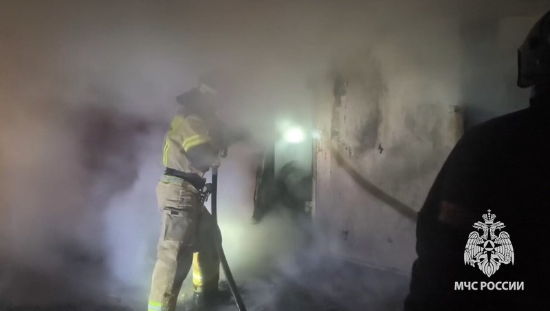 14-летний подросток пострадал на пожаре в гараже во Владимире