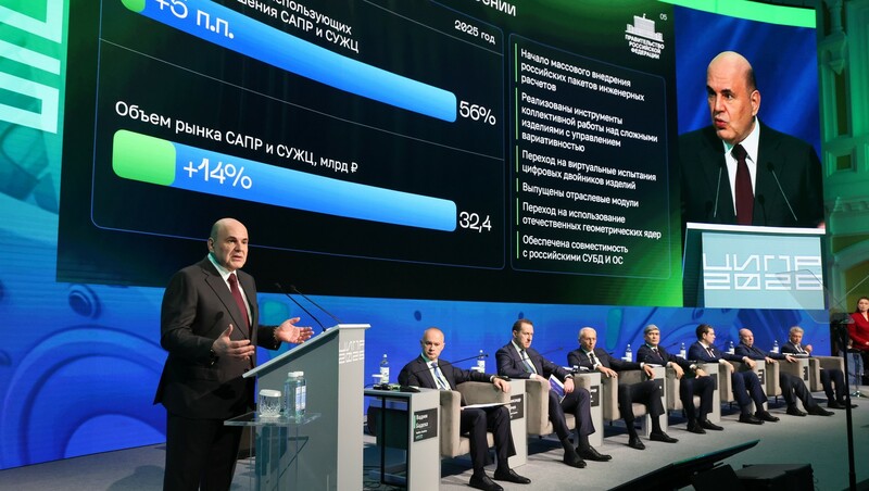 Михаил Мишустин выступил на сессии «ЦИПР-2026»