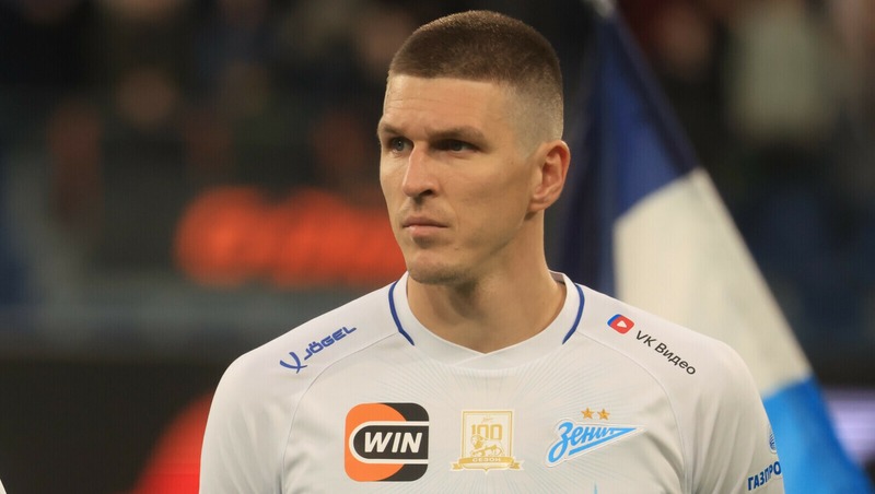 Нападающий Александр Соболев признан лучшим игроком «Зенита» в феврале–марте