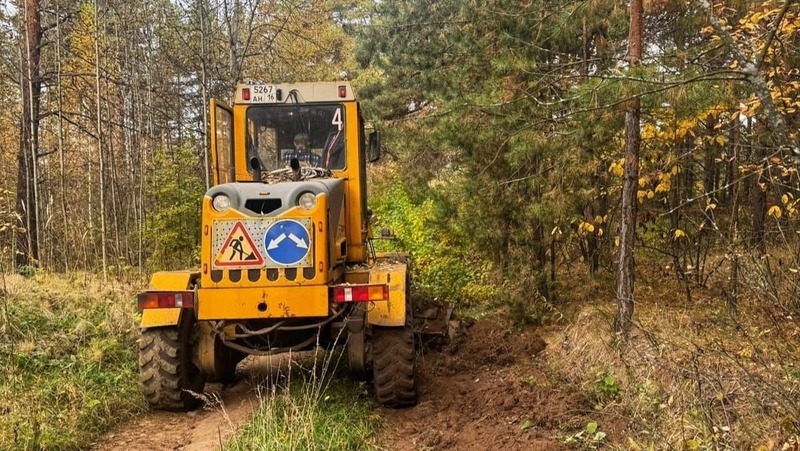 В парке Прибрежный приступили к подготовке лыжной трассы в Челнах
