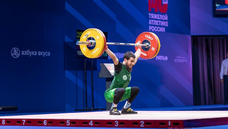 Сборная Петербурга заняла первое место на чемпионате России по тяжёлой атлетике
