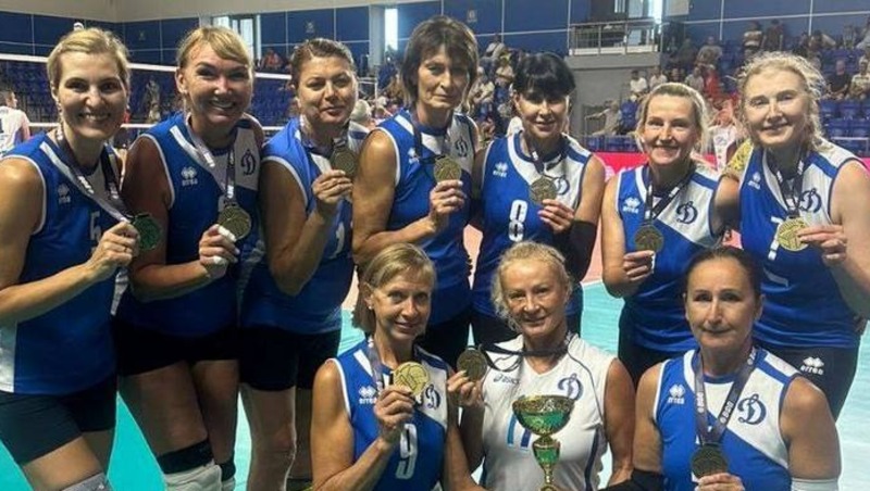 ВК «Динамо-Татарстан» — чемпион первенства России по волейболу среди ветеранов