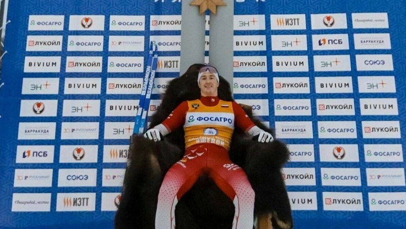 Татарстанец Сергей Ардашев победил в скиатлоне на этапе Кубка России