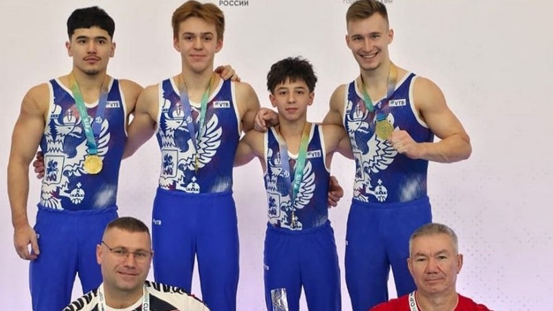 Казанские гимнасты завоевали золото на международном турнире