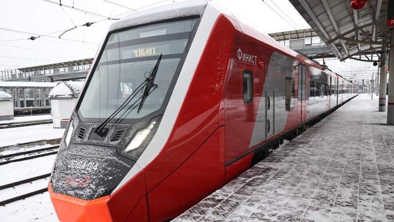 250 тыс. пассажиров перевёз скоростной поезд «Финист» в 2025 году