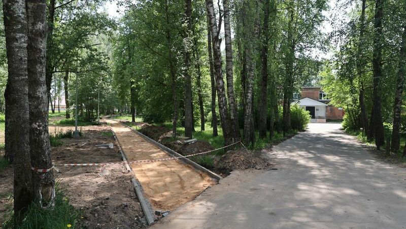 Благоустройство народных троп началось в Волоколамске