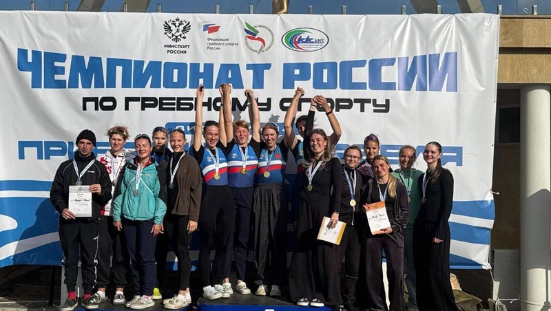 Петербуржцы завоевали золото на чемпионате России по гребному спорту