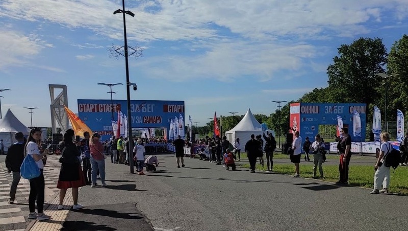 В Самаре 3 тыс. человек приняли участие во всероссийском полумарафоне «ЗаБег.РФ» 