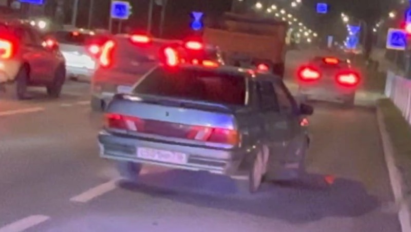 Пьяного водителя легковушки задержали в Челнах