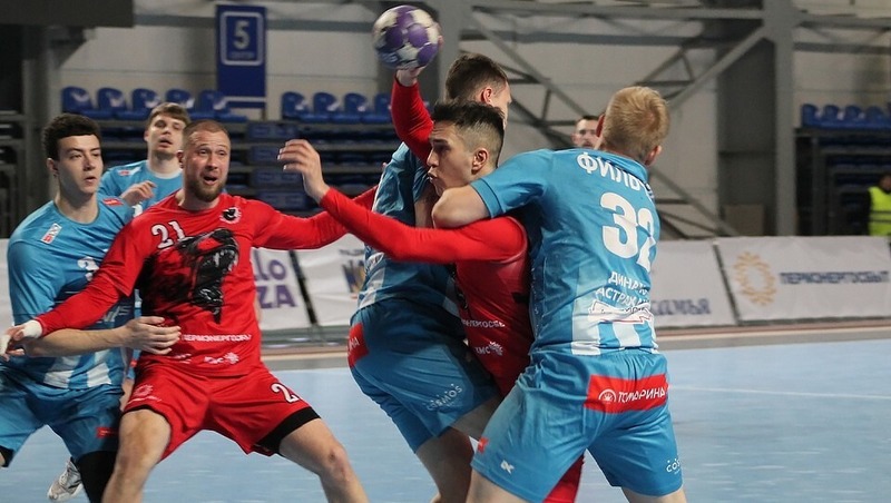 «Пермские медведи» обыграли «Динамо Астрахань» в гандбольном чемпионате