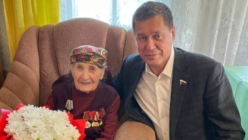 Ветеран ВОВ из Башкирии Валентина Потапова отметила 103-летие